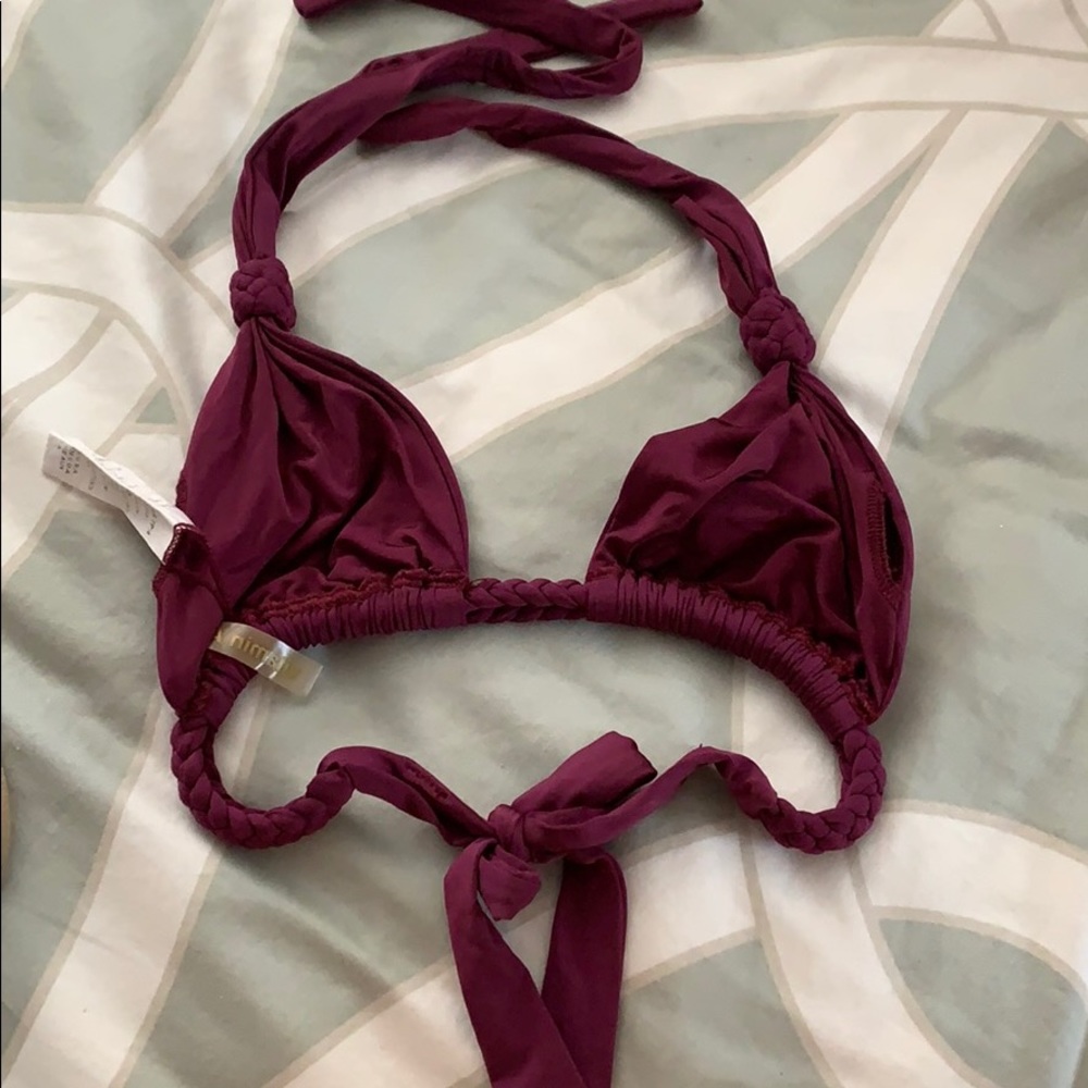 Vitamin A braided bikini top